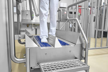 Personal-Hygieneschleuse in der Backwarenindustrie (Ölz der Meisterbäcker in Österreich) | Mohn GmbH