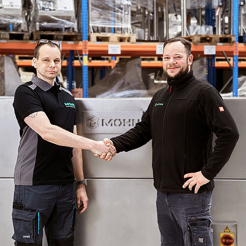 Herzlich Willkommen, Karsten Mertens als Servicetechniker | Mohn GmbH