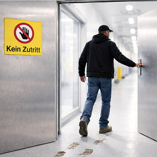 Eintritt frei – für Keime, Schmutz und Chaos? Wie Sie Schwachstellen im Personalfluss zuverlässig schließen. | Mohn GmbH