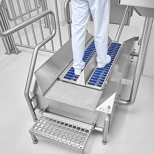 Sohlenreinigung, die nur dann läuft, wenn sie gebraucht wird. | Mohn GmbH