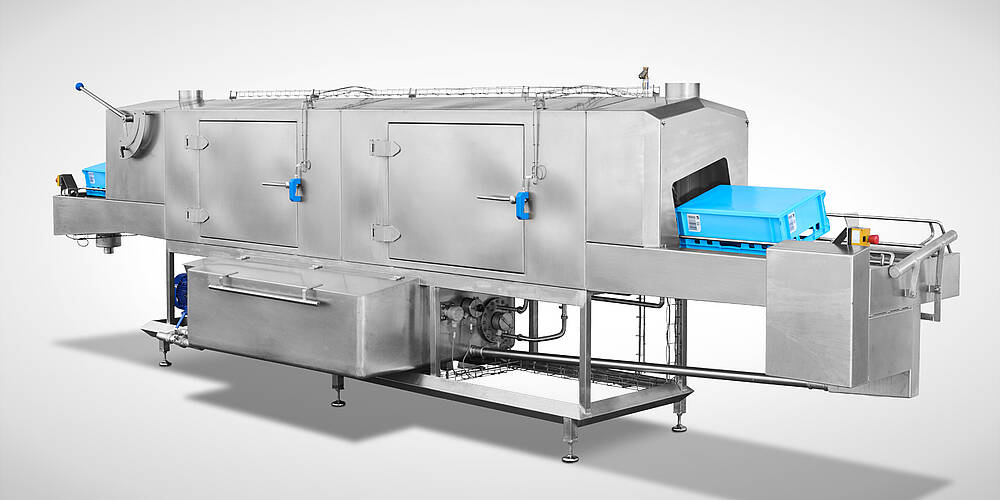 Behälterwaschanlage Highline Typ DLWA 400-Back | Mohn GmbH 