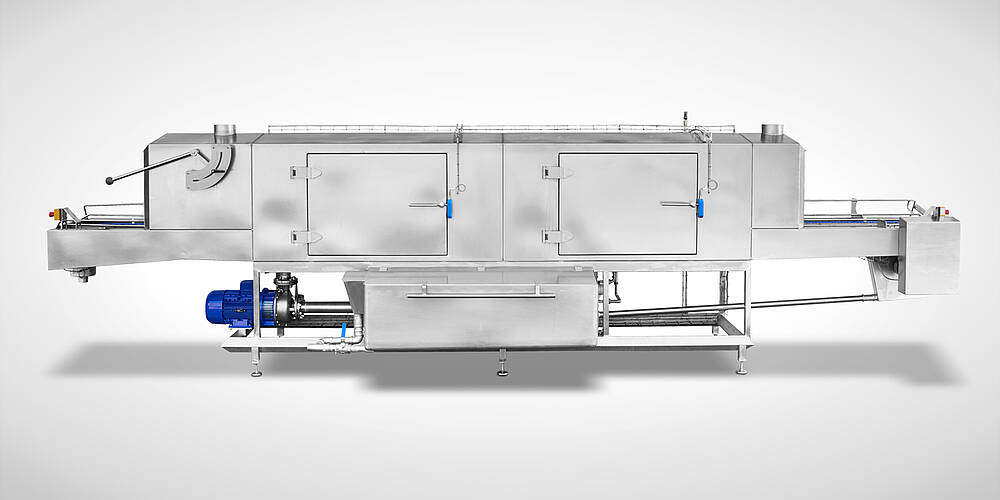 Behälterwaschanlage Highline Typ DLWA 400-Back | Mohn GmbH